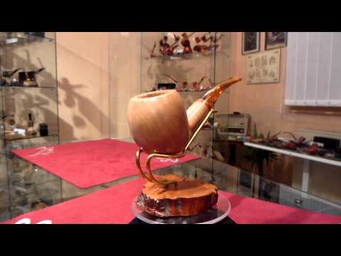 Pipa in pero selvatico half bent - www.paronellipipe.it