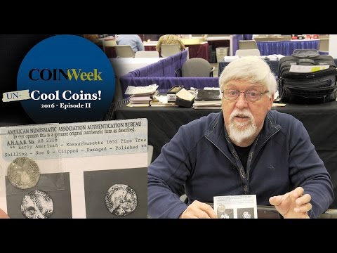 CoinWeek: Uncool Coins #2 - 1652 Massachusetts Pine Tree Shilling - 4K Video