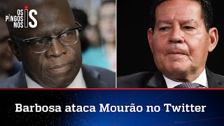 Joaquim Barbosa critica Mourão: ‘Hipócrita e Reacionário’