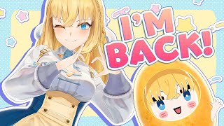 the princess has returned! GET IN HERE!!