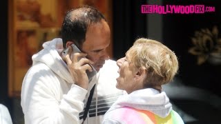 Marcus Lemonis AKA The Profit Kisses An Old Woman In Beverly Hills 7.5.16 - TheHollywoodFix.com