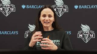 NY Liberty vs Sky 5/7/24 Post Game with Head Coach Sandy Brondello