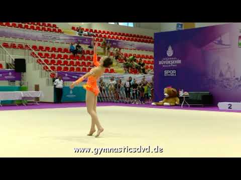 Ana Telidze (GEO) - Junior 2004 06 - Istanbul Rhythmic Cup 2018