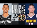 SPURS at NUGGETS | FULL GAME HIGHLIGHTS | November 26, 2023