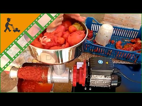 Funktionsvideo - Tisch-Tomatenpresse Reber 9011 NX von 0,53 PS