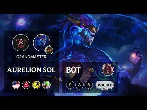 Aurelion Sol Bot vs Xayah - NA Grandmaster Patch 9.20