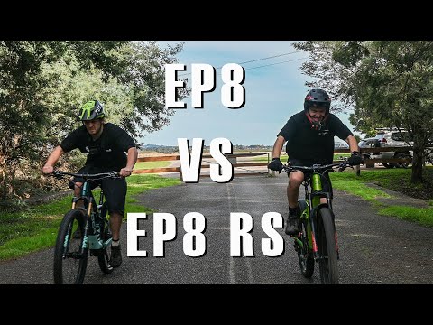 Shimano EP8 Vs Shimano EP8 RS Straight Line Speed Test - Orbea Rise EP8 RS vs Merida E160 EP8
