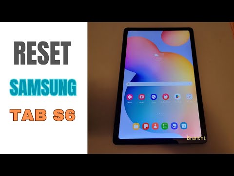 How To Hard Reset Samsung Galaxy Tab S6 | #30