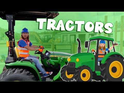 🚜All about Tractors 🚜 Learn How Tractors Work with Handyman Hal