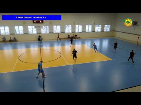 LIDER Złotowo - ForFan 9:1 (4:0) (Byszwałd, 23.01.2022 r.)