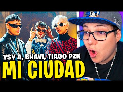 BOFFE REACCIONA a YSY A x BHAVI ft TIAGO PZK: "MI CIUDAD"