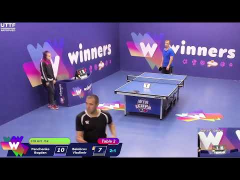 WINners CUP table 2  02.11  Panchenko Bogdan - Belobrov Vladimir 16:45
