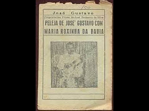 The fight between José Gustavo and Maria Roxinha from Bahia. Cordel literature. José Gustavo and ...
