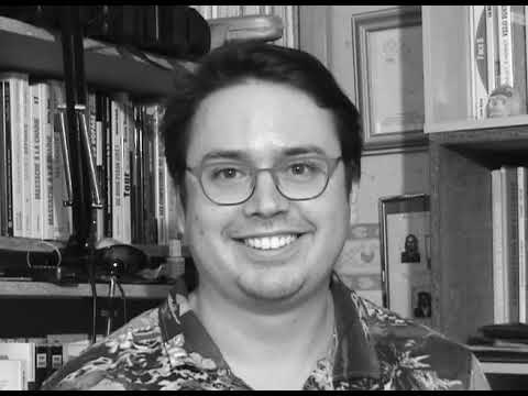 David Davidson (2018) by Gérard Courant - Cinématon #3006