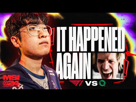IT HAPPENED AGAIN - T1 VS FLYQUEST - MSI 2024 - CAEDREL