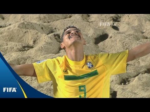 Spectacular Andre show lifts Brazil to semis