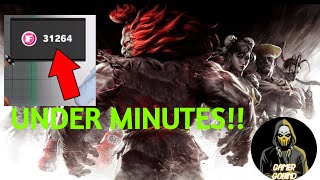 FASTEST WAY TO EARN FIGHT MONEY AND UNLOCK CHARACHTERS! STREET FIGHTER V!