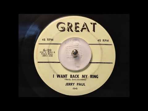 TEEN Jerry Paul - I Want Back My Ring (1959)