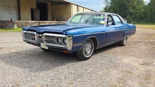1972 Plymouth Fury III 4-Door Sedan Walk Around and Drive By
