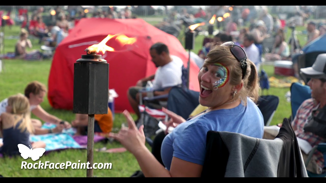 Promotional video thumbnail 1 for Rock face paint