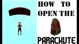How to open the parachute in GTA SAN ANDREAS || RJ Mod Hacks