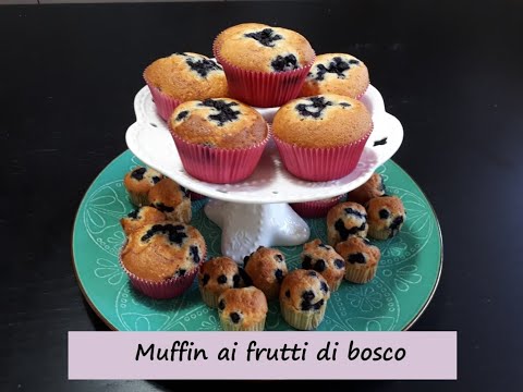 Muffin ai frutti di bosco
