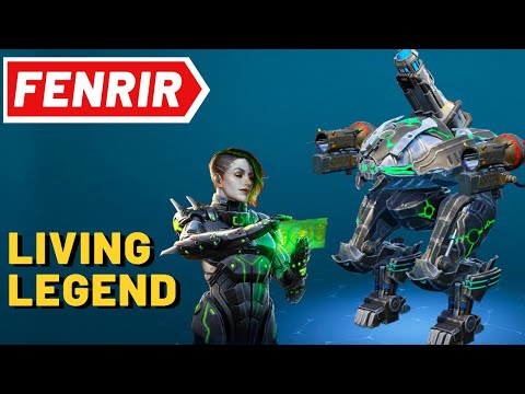 Fenrir with Redeemer and Tarans MK3... Living Legend - War Robots F2P