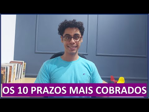 OS 10 PRAZOS MAIS COBRADOS EM PROVAS DE CONCURSO DE ARQUITETURA: Saiba quais são eles!!!
