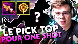 JE ONE SHOT TOUT LE MONDE AVEC CE PICK TOP !