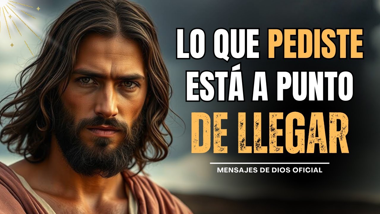 DIOS TE DICE HOY... ESTÁS A PUNTO DE RECIBIR LO QUE TANTO HAS ESPERADO ¡CONFÍA!