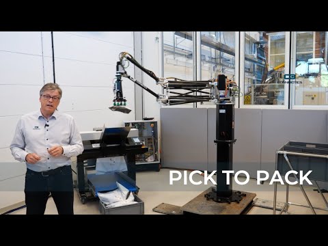 Pick, Place, and PACK - HKM1800 Robot demo with Polybagging Integration