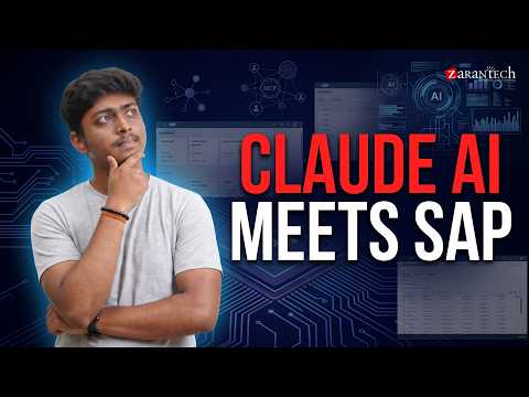 AI for SAP Consultants with Claude MCP Live Session ZaranTech