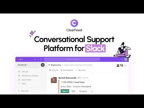 Scaling Customer Support on Slack with ClearFeed