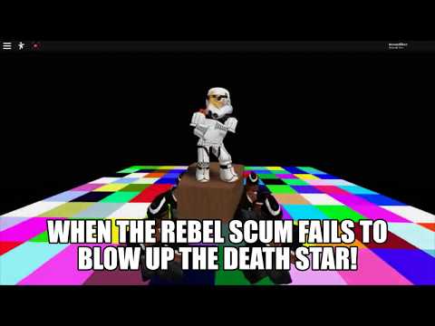 When the rebel scum fail to destroy The Death Star