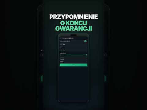 Short na YouTube: ustawienia daty końca gwarancji i lista zapisanych okresów w Smart Bill Reminder