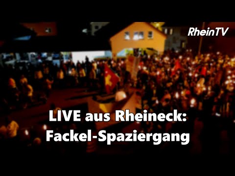 RheinTV LIVE aus Rheineck (SG): Fackelzug, 12.11.2021, ca. 19 Uhr