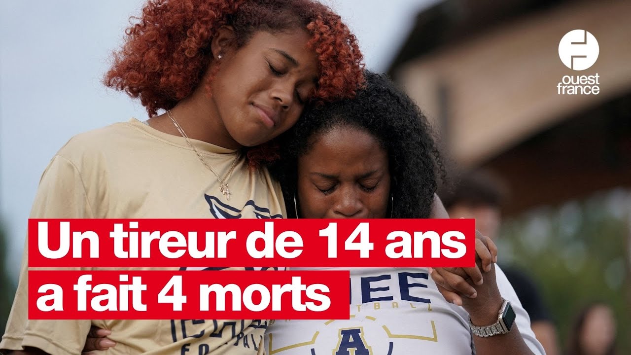Un tireur de 14 ans a fait quatre morts dans son lycée aux États-Unis