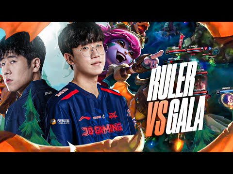 RULER VS GALA - JDG VS LNG LPL TOP 4 - CAEDREL