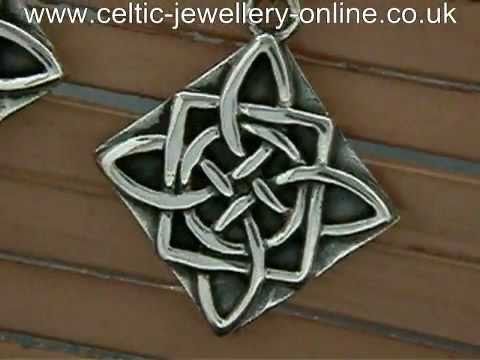 Sterling Silver Celtic Earrings DPS007