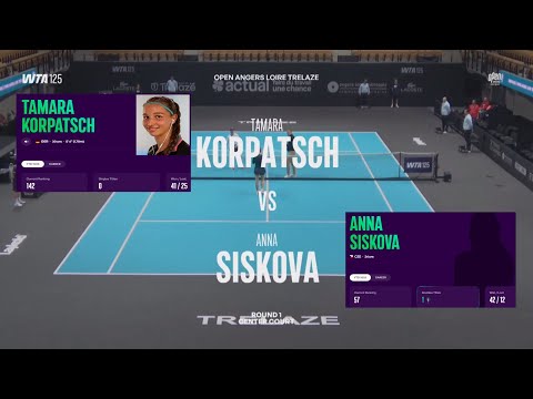 Tamara Korpatsch (GER) vs  (LL) Anna Siskova (CZE) - Game, Set, Match