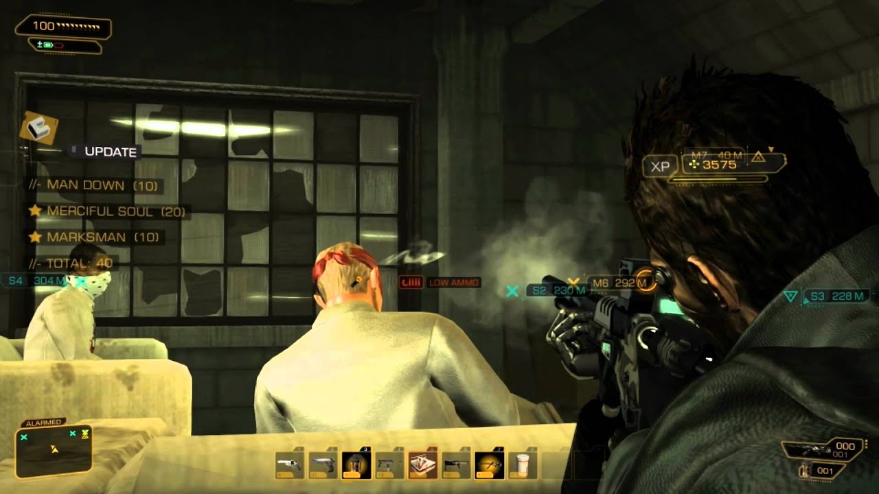 Deus Ex: Human Revolution - Melee Minitage - YouTube