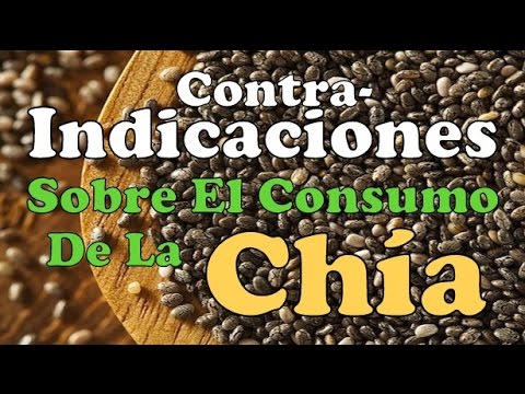 Riesgos al consumir semillas de chia