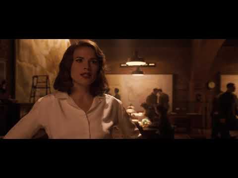 Steve Rogers + Peggy Carter | Carter catching Roger kissing from Phillips [Peggy's Jealous]