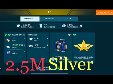 FFA | 2.5M Silver After Change | War robot Gameplay