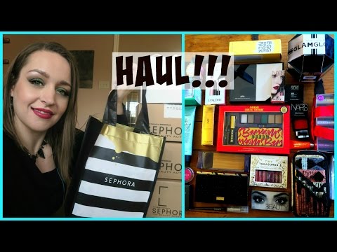 Sephora VIB Rouge HUGE Makeup Haul! Video