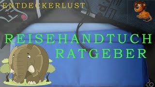 ✈️ Reisehandtuch Vergleich ✈️ -Ratgeber |  Mikrofaser-Handtuch Test