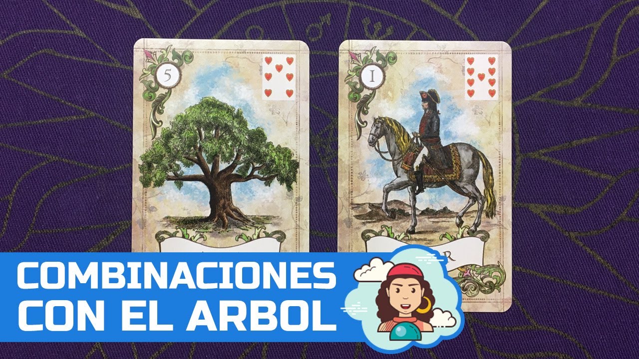EL ARBOL LENORMAND : COMBINACIONES CON TODAS LAS CARTAS