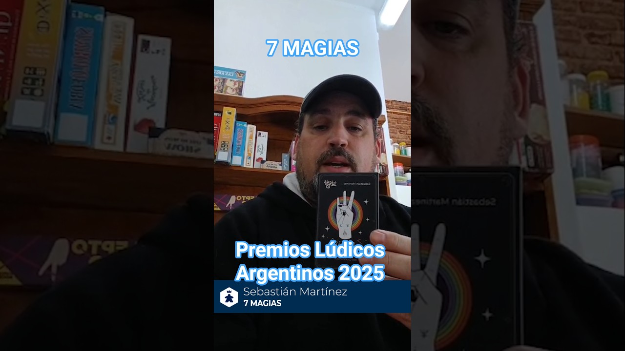 Sebastián Martínez | Ideas To | 7 Magias | Categoría General | Premios Lúdicos Argentinos 2025