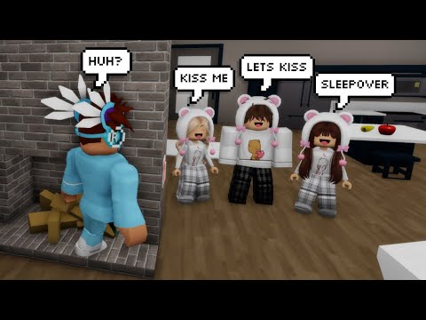 CREEPY ODERS Were Having A SECRET SLEEPOVER, So I Snuck IN… (Brookhaven RP)