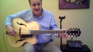 Video thumbnail for Eastman AR910 CE Archtop Guitar 29118 by Raezers Edge